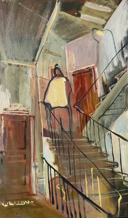 Полина Федотова (Картина, живопись - 
                  30 x 45 см) Без названия