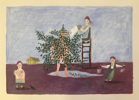 Дарина Грехова (Графика печатная - 
                  70 x 50 см) Додола