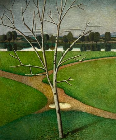 Иван Афонский (Авторская графика - 
                  28 x 33.5 см) Дерево (2)