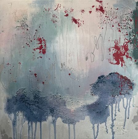 Катерина Горячева (Картина, живопись - 
                  40 x 40 см) Грезы спящей красавицы
