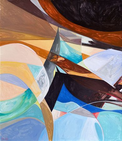 Илья Филатов (Картина, живопись - 
                  60 x 70 см) Спейс 1