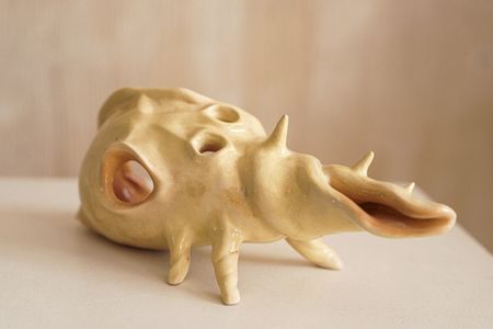 Лёша Да (Скульптура - 
                  30 x 12 см) Черепаковина