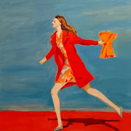 Ольга Чужакова (Картина, живопись - 
                  60 x 60 см) Навстречу счастью