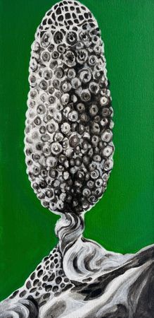 Дарья Неретина (Картина, живопись - 
                  20 x 40 см) Серия "Негативы 2.0"
