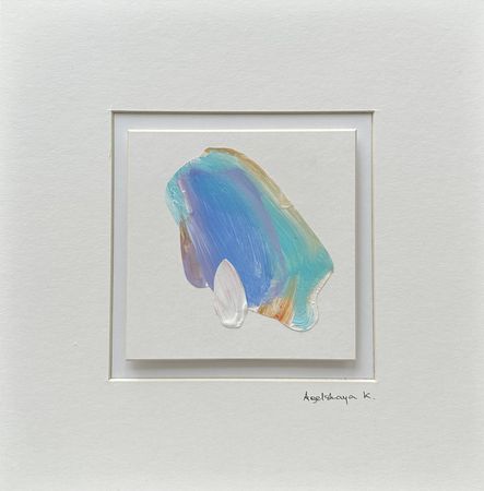 Кристина Агельская (Картина, живопись - 
                  25 x 25 см) 1 из серии "My palette"