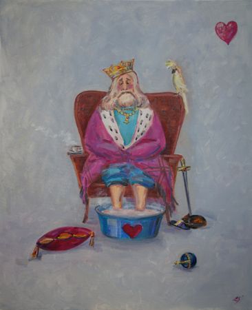 Елена Санина (Картина, живопись - 
                  60 x 70 см) Мой король