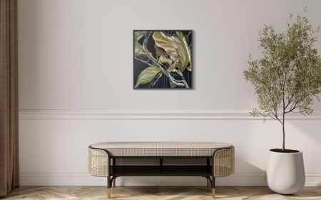 Инна Сумина (Картина, живопись - 
                  70 x 70 см) Прикосновение