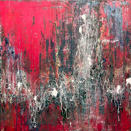 Катерина Горячева (Картина, живопись - 
                  60 x 60 см) Нервы
