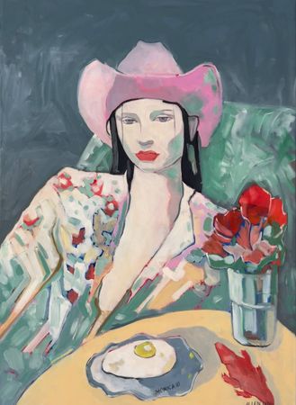 Мария Аллен (Картина, живопись - 
                  50 x 70 см) MONICA III