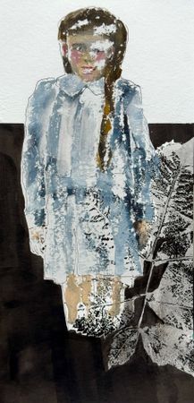 Инна Сумина (Графика печатная - 
                  14.5 x 29.6 см) Это было давно, это было вчера