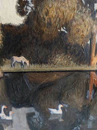 Татьяна Попова (Картина, живопись - 
                  50 x 70 см) Летний вечер