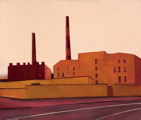 Юлия Малинина (Картина, живопись - 
                  70 x 60 см) Белая ночь