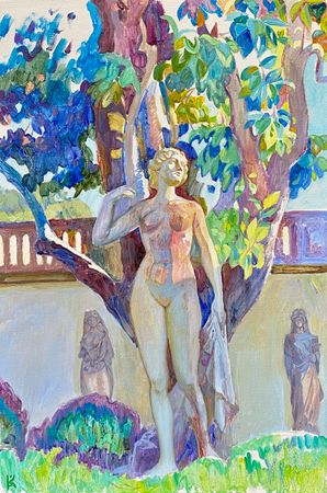 Алексей Кротов (Картина, живопись - 
                  40 x 60 см) Фрина. Дворец Ахиллеон. Остров Корфу