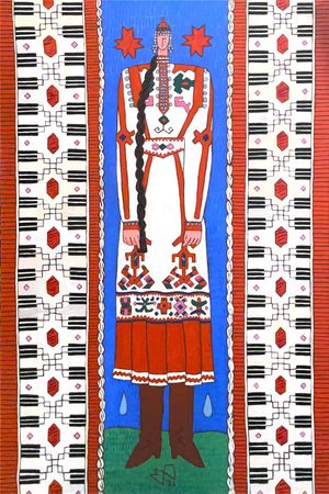 Поли Марко (Картина, живопись - 
                  125 x 180 см) Анне