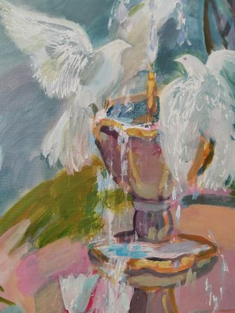 Зарина Абисалова (Картина, живопись - 
                  100 x 120 см) Процветание