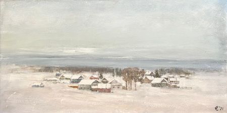 Екатерина Феоктистова (Картина, живопись - 
                  60 x 30 см) Между небом и землей