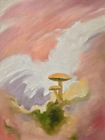 Александр Буданов (Авторская графика - 
                  30 x 40 см) Грибочки 14
