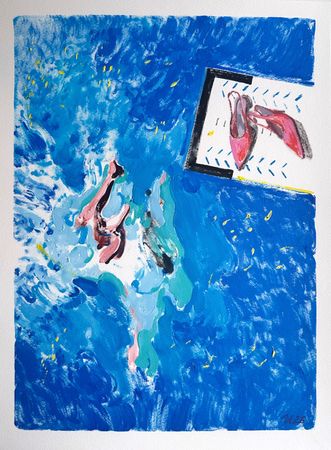 Илья Филатов (Авторская графика - 
                  39 x 54 см) #6