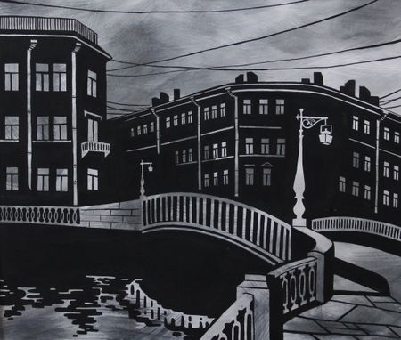 Витана Маковская (Авторская графика - 
                  33 x 28 см) Петербург