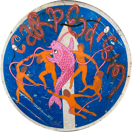Юрий Блонский (Картина, живопись - 
                  70 x 70 см) Carpe diem (Лови момент)