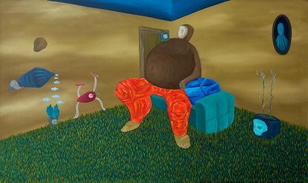 Леша Мелки (Картина, живопись - 
                  100 x 60 см) Танец заблудшей души
