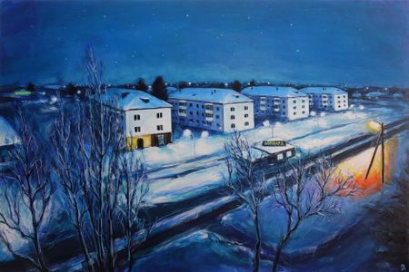 Денис Русаков (Картина, живопись - 
                  120 x 80 см) Ломбард