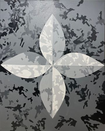 Виктория Никулочкина (Картина, живопись - 
                  40 x 50 см) Четырёхлистник