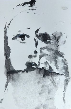 Людмила Кылыч (Авторская графика - 
                  21 x 29 см) Что-то в глаз попало...