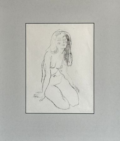 Илья Хахарев (Авторская графика - 
                  30 x 35 см) Обнаженная