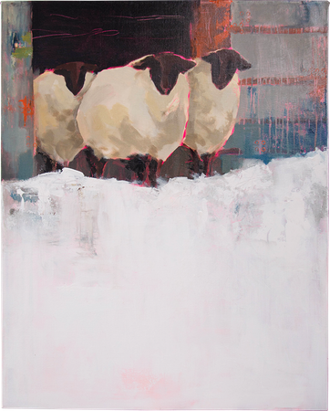 Анастасия Нугуманова (Картина, живопись - 
                  80 x 100 см) Свидетели