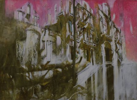 Эдуард Яшин (Картина, живопись - 
                  110 x 80 см) Прогулки по Венеции