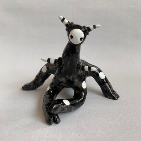 Дмитрий Филимонов (Скульптура - 
                  22 x 16 см) Black Clown