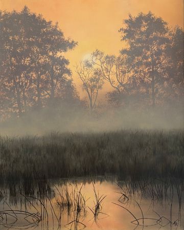 Татьяна Бердникова (Картина, живопись - 
                  40 x 50 см) Заря
