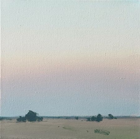 Александра Савина (Картина, живопись - 
                  20 x 20 см) Утро