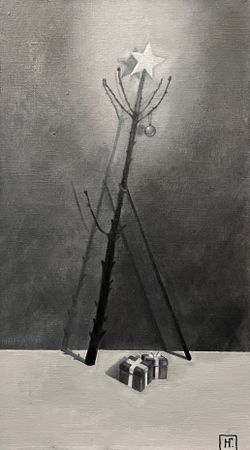 Нина Григель (Картина, живопись - 
                  25 x 45 см) Елки-палки