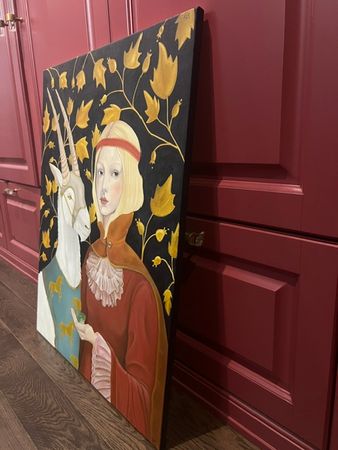 Нина Григель (Картина, живопись - 
                  70 x 90 см) Любовь зла