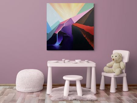 Кристина Хацкевич (Картина, живопись - 
                  100 x 100 см) Освобождение