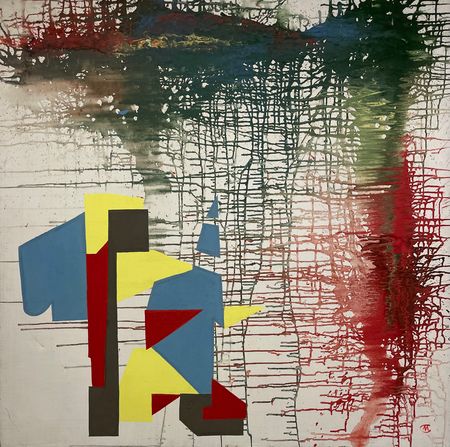 Сергей Малютин (Картина, живопись - 
                  150 x 147 см) Абстрактное мышление