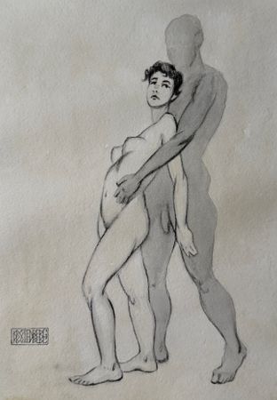 KROTENBERG (Авторская графика - 
                  20 x 30 см) Лабиринты