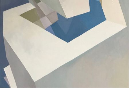 Марина Тийк (Картина, живопись - 
                  70 x 90 см) Раздвигая границы