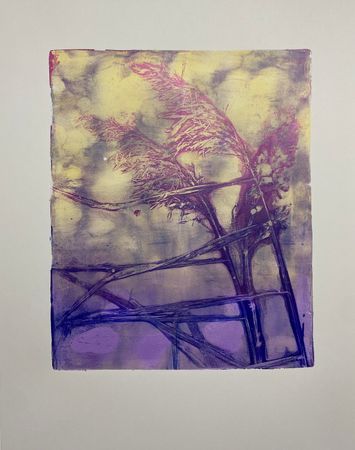 Надежда Воронцова (Графика печатная - 
                  40 x 45 см) Ветер перемен. Лист 1