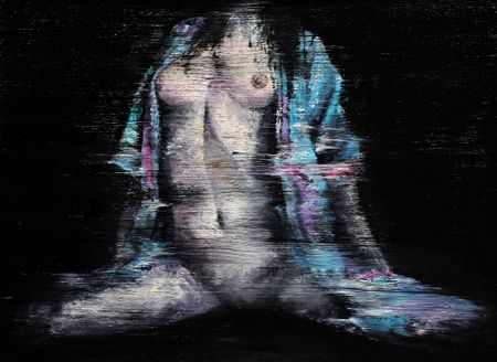 Данила Даренских (Картина, живопись - 
                  23.8 x 17.6 см) Kate