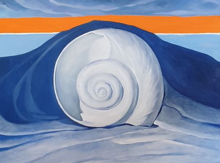 Юлия Арюшина (Картина, живопись - 
                  80 x 60 см) Эхо бесконечности