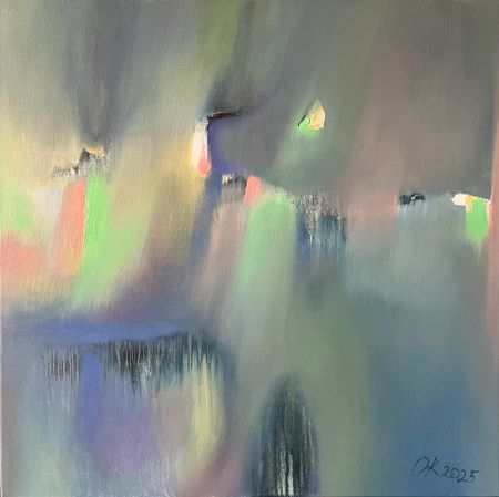 Ольга Кожевникова (Картина, живопись - 
                  60 x 60 см) Сияние