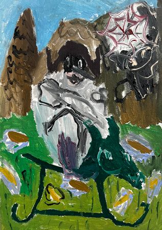 Влад Мальцев (Авторская графика - 
                  30 x 40 см) Тёплое летнее воспоминание