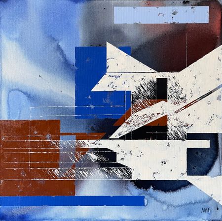 Nadya Mamonova (Картина, живопись - 
                  60 x 60 см) Иллюзия свободы