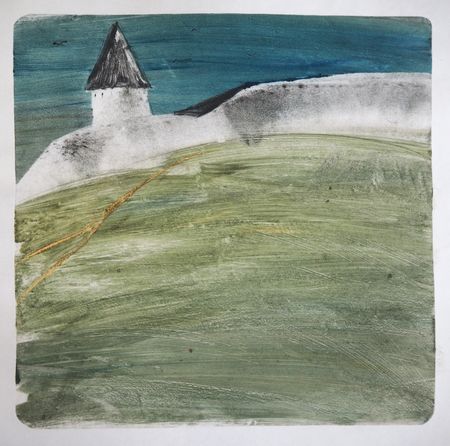 Полина Волкоморова (Графика печатная - 
                  50 x 50 см) Казань (3)