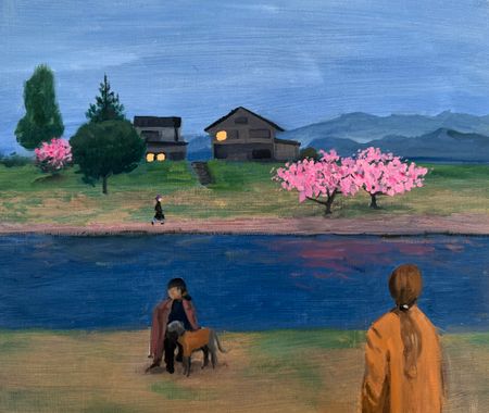 Юлия Арюшина (Картина, живопись - 
                  35 x 30 см) Kamoriver