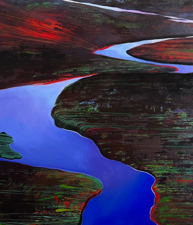 Елизавета Пугачева (Картина, живопись - 
                  80 x 90 см) Долина