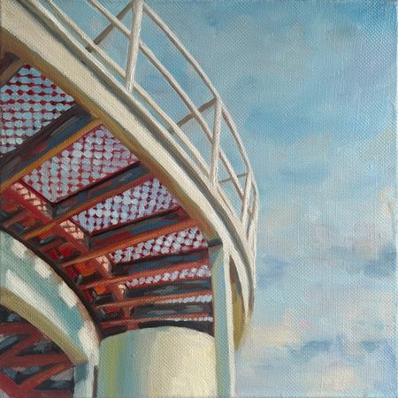 Юлия Главатских (Картина, живопись - 
                  30 x 30 см) Ясный день II